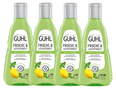 Zdjęcie produktu dla Guhl Freshness and Lightness Anti Grease Shampoo 250ml 4-pak