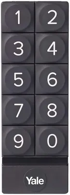 Image de Yale Smart Home Smart Keypad - Clavier de verrouillage numérique noir pour Linus