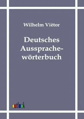 Produktbild von Deutsches Aussprachewörterbuch