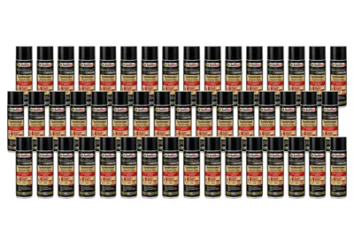 Produktbild von Isolbau Sprühkleber - 48 x 500 ml Extra starker Kleber für Heimwerk & Industrie - Klebe-Spray für Schaumstoff, Holz, Stoff, Leder, Filz uvm