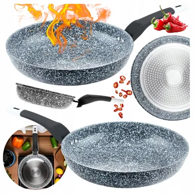 Produktbild von Edenberg Marmor-Pfanne 26cm Antihaft für Induktion