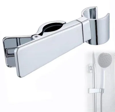 Produktbild von Duschkopfhalter Federklemme Schiebeklemmen 18-25mm Edelstahl