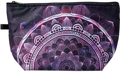 Produktbild von Juleeze JZTB0043 Kulturtasche Schwarz Lila 22x13x18 cm