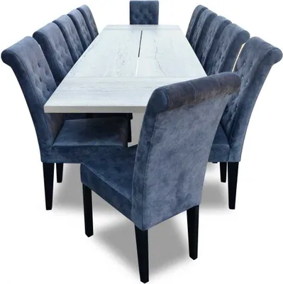 Produktbild von Esstisch 12 x Stühle Esszimmer Set Essgruppe Moderne Stuhle Tisch 13tlg.