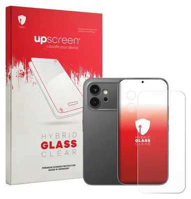 Produktbild von upscreen Schutzglas für Honor 600 (Display+Kamera) Schutzfolie Panzer Folie Glas Display Schutz klar