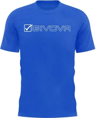 Immagine prodotto di Givova Mondo - Maglietta a maniche corte Blu 3XL Uomo Blu 3XL