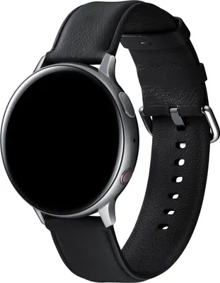 Produktbild von Samsung Galaxy Watch Active2 Smartwatch, 44 mm, Edelstahl, Schwarz, LTE, Modell SM-R825FS, mit Sturzerkennung, für Sport, Fitness & Alltag, Android 5.0+ & iOS 9.0+ kompatibel, mit digitaler Lünette & anpassbaren Zifferblättern.