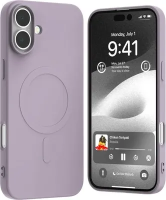 Obrázok produktu pre Mercury Magsafe Polosilikónové Iphone 16Plus 6.7 Lilac Purple