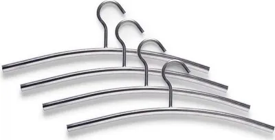 Immagine prodotto di Staffe in acciaio inox - set di 4 - resistenti - 43,5 x 15