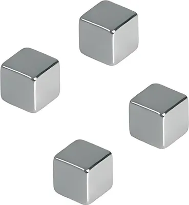 Produktbild von FRANKEN Neodym Magnetwürfel Maße: 10 x 10 x 10 mm chrom