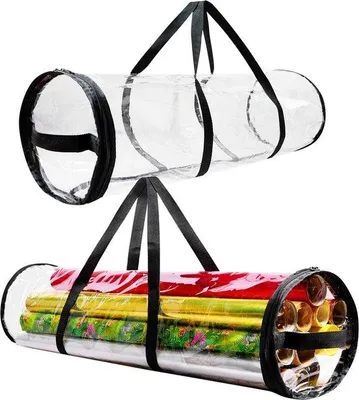 Immagine prodotto di Busta trasparente per confezioni regalo con chiusura e manico