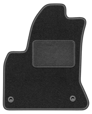 Produktbild von Fahrermatte Velours für Citroen C4 Grand Picasso 2006-2013 (Minivan) – 1-tlg, Graphit, passgenau – Wielganizator LUX