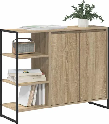 Zdjęcie produktu dla vidaXL Szafka boczna Sonoma 96,5 x 30 x 75 cm Materiał drewnopochodny