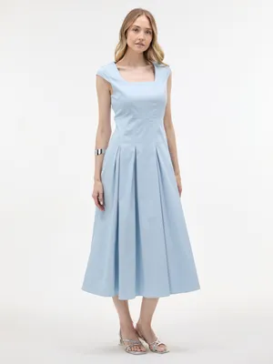 Produktbild von Orsay Hellblaues ärmelloses Damen-Midikleid 36