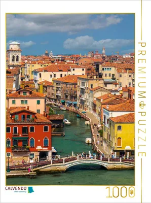 Produktbild von CALVENDO Puzzle Venedig | 1000 Teile Lege-Größe 64x48cm Foto-Puzzle für glückliche Stunden