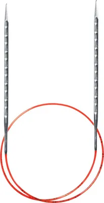 Produktbild von Addi Novel viereckige Rundstricknadeln 3,75 – 5,0mm (717-7) Stärke: 3,75mm / 100cm