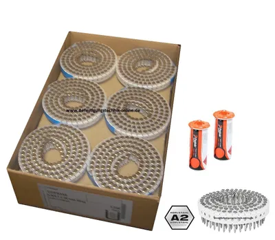 Produktbild von Pack 1000 Nägel 2,8x25 Crante A2 Im45gn