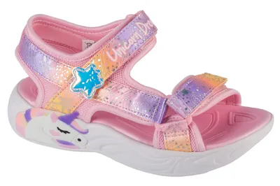 Produktbild von Skechers Sandals 302682L-LPMT in Pink color size 29
