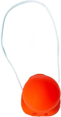 Productafbeelding van Clown Neus - Grappige Accessoire - Feestelijke Aankleding - Met Toeterende Piep - 6 x 5 cm - Rood