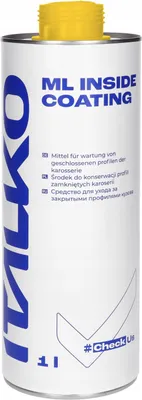 Produktbild von ITALKO Hohlraumschutz Bernstein 1L – Wachsbasis Rostschutzmittel für Auto – kriechfähig, wasserabweisend, elastisch, salzbeständig