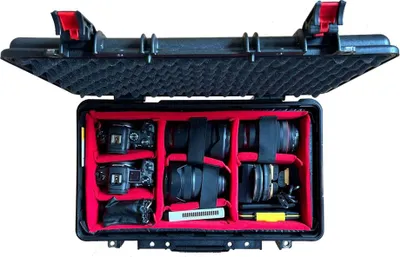 Produktbild von Explorer Cases 5218HL Koffer Schwarz mit Trennwand-Set