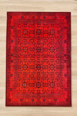 Produktbild von Conceptum Hypnose, Teppich 160x230 cm, Rot, 100% Polyester, rutschfest, waschbar