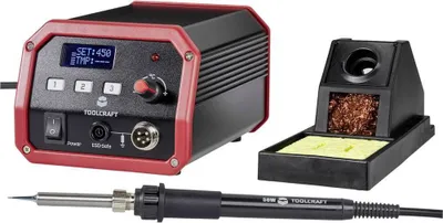 Produktbild von TOOLCRAFT ST-100D Lötstation digital 100 W 150 - 450 °C inkl. Lötspitze
