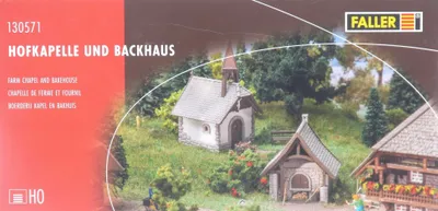 Produktbild von Faller 130571 Hofkapelle u. Backhaus Spur H0 in