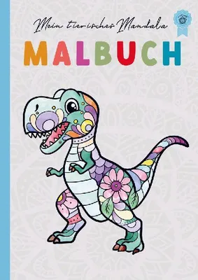 Produktbild von Mein Dino Mandala Malbuch