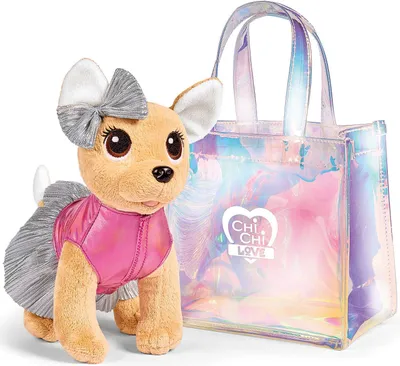 Obrázek produktu pro Simba Chi Chi Love Shimmer plyšový pes v sáčku
