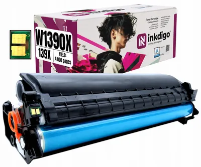 Produktbild von Inkdigo Toner W1390X für HP LaserJet Pro 3001dn, 3001dw, 3002dn, 3002dw – Schwarz, 4000 Seiten,, KI-generiertes Bild