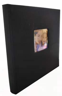 Produktbild von Lotmar BEKRI2 Fotoalbum zum Einkleben Leinwand 40 Seiten