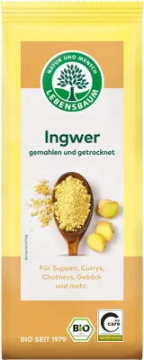 IMBIR MIELONY BIO 40 g - LEBENSBAUM