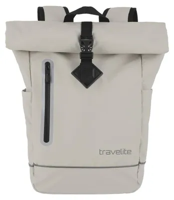 Zdjęcie produktu dla travelite plecak turystyczny Plecak Basics Roll-Up Plane 19L kość słoniowa kremowy