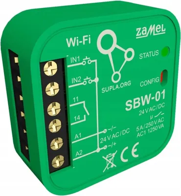 Obrázek produktu pro Modul přijímače brány WiFi SUPLA SBW-01 obousměrný Zamel