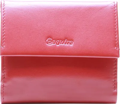 Produktbild von Esquire Geldbörse New Silk Wallet Red dunkelrot