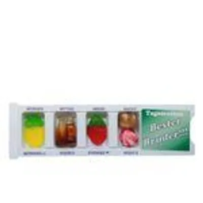 Zdjęcie produktu dla Pudełko na tabletki Best brother wypełnione gumami owocowymi Artykuł żartobliwy 25g