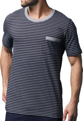 Produktbild von Herren Pyjama Oberteil kurz pure Baumwolle von der Marke CiTO XXL