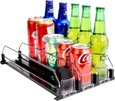 Produktbild von Famanu Getränkedosen-Organizer mit automatischer Ausgabefunktion - für 15 Dosen