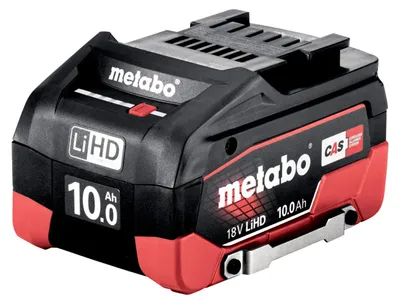 Zdjęcie produktu dla Metabo 624991000, Bateria, Litowo-jonowa (Li-Ion), 10 Ah, 18 V, Metabo, Wiertarka