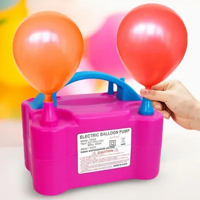Produktbild von Ballonpumpe Elektrische Ballonaufblasgerät doppelt Aufblasgerät 600W