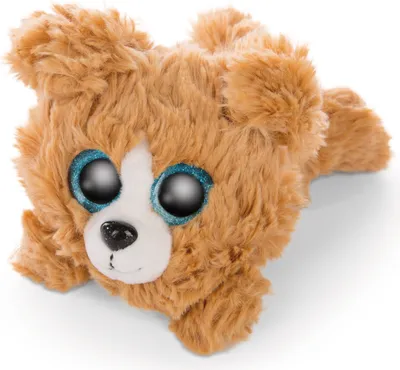 Produktbild von Nici Glubschis Pluchen Umarmung Liegender Hund Lollidog, 15 cm