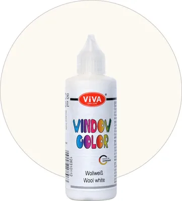 Produktbild von ViVA DECOR Window Color 80ml, Wollweiß