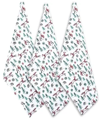 Immagine prodotto di HOME ELEMENTS Set di 3 strofinacci 50*70 cm, Foxes