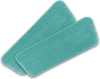 Produktbild von CLEANmaxx Ersatz-Wischtücher Mikrofaser Für Spray-Mopp mit Wendefunktion für Laminat Parkett Fliesen empfindliche Flächen Waschbar 40°C 2er-Set Grau