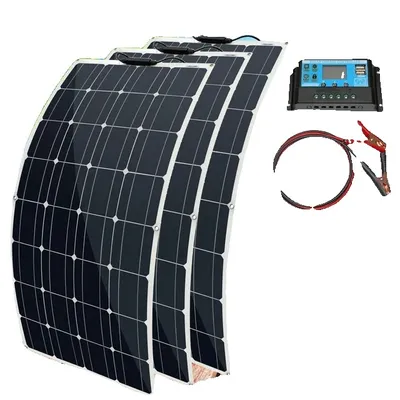 Produktbild von Solarpanel, hohe Effizienz monokristallin, flexibles Design, 300w Solarsystem