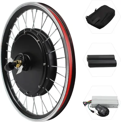 Obrázek produktu pro Kolo na elektrokolo – nábojový motor 1000 W – vpředu a vzadu – max. 42 km/h – vysoký výkon