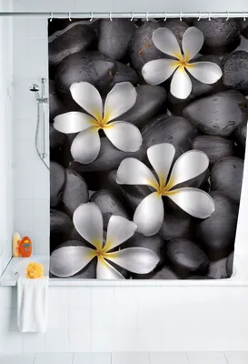 Produktbild von Duschvorhang Bloom 180 x 200 cm, waschbar