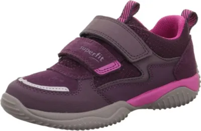 Produktbild von Superfit Storm Halbschuh Sneaker Leder Klett lila EUR 41
