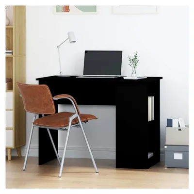 Produktbild von Computertisch aus Holzwerkstoff 100x55x75 cm in Schwarz